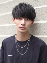 エイド 本店(aid)&nbsp;マッシュショートニュアンスパーマ刈り上げツーブロック