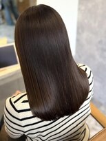 カノエ(canoe)&nbsp;モカグレージュカラー顔周りレイヤー20代～50代【西新大濠荒戸】