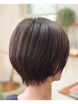 カミイロキレイの写真/【賢くツヤ髪キープ】大人女性の似合わせカット＋白髪リタッチカラーがお得に叶う￥7900～♪松本市/白髪染