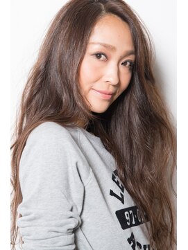 ガーデントウキョウ(GARDEN Tokyo) 大人フェミニンロング ゆるリッチウェーブ×こくリッチカラー