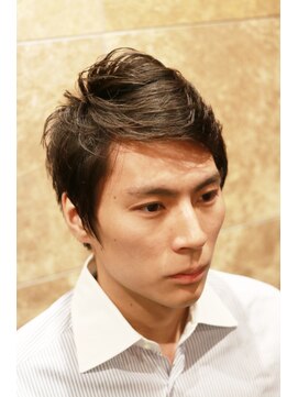 バルビエ グラン 銀座(barbier GRAND) かき上げヘア/フェードカット/ウェットヘア