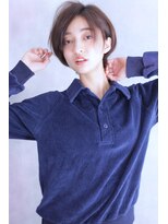 オウル(Owll)&nbsp;【DISHEL】大人かわいい ショートボブ 透明感 イルミナカラー