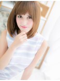 ■mod's上尾7-16★■ツヤキラリ☆前下がりストレートミディ