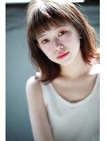 クロム バイ リエット(Chlom by Lietto)&nbsp;Chlom A/W切りっぱなしナチュラル外ハネ　0364574337