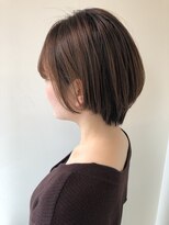 ミラバイグリーン(Mira by green)&nbsp;【担当JUN 】透け感フォギーベージュxコンパクトショート