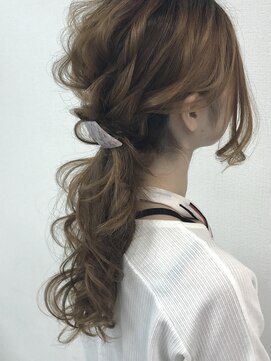 グロウ 上野御徒町(grow) 夏のヘアアレンジ/フォギーベージュ/大人かわいい[上野/御徒町]