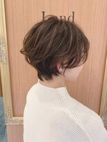 ロンド パルティール 大宮(Lond partir)&nbsp;【石田勇士郎】黒髪毛先パーマ横顔美人ショート