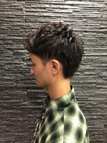 プレミアムバーバー 銀座店(PREMIUM BARBER produce by HIRO GINZA)&nbsp;ツーブロックビジネスショート