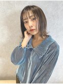 外ハネミディアムスタイル