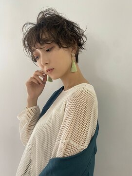 スティードトーキョー(Steed Tokyo) 抜け感ショート×フェザーウェーブ【Steed/立川】