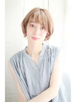 シュシュット(chouchoute)&nbsp;吉祥寺3分/かきあげ髪質改善マロンベージュ美髪Aラインボブ/075