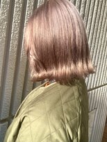 ネオリーブカップ 町田店(Neolive capu)&nbsp;外ハネボブ ＊ ピンクベージュ【neolivecapu町田店】