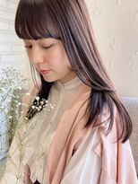 エイン(EYN)&nbsp;＊ミルクティーピンク ピンクブラウン ロングレイヤー＊