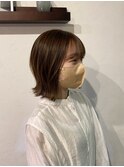 ぱつっとボブ