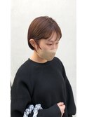 春ブラウンボブ　20代/30代/40代