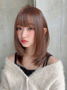 ロンド アンブル 四条烏丸(Lond ambre) 【Lond ambre】五島巨幹 顔周り/レイヤー/グレージュカラー