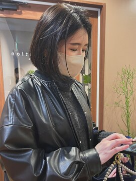 インビテーション 名古屋(invitation) #暗髪ボブ