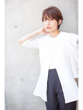 アッシュ 池袋店(Ash) 20代30代40代『キレイめショート』 #池袋駅