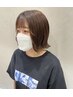 リタッチ+フィルムTr/白髪染＋￥500(前回染めてから3ヶ月以上はNG)