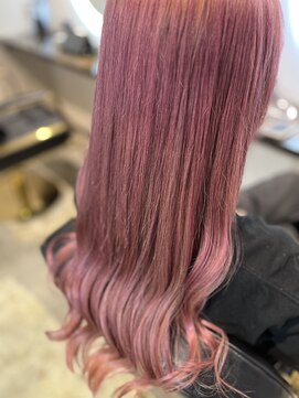 エファッセ 行田店(efface) ピンクヘア