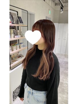 キートス(Kiitos) チェリーピンク/ピンクベージュ/インナーカラー