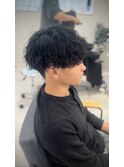 マッシュパーマ/波巻きスパイラル/ツイストスパイラル