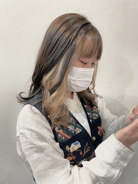 フラムブル(flamme bleue) インナーカラー