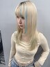 ポイントシールエクステ20枚まで【プラチナ人毛】(カットは＋2200～)