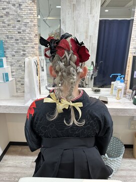 ウレア(ulea) ヘアセット/ヘアメイク/着付け/成人式/卒業式/メンズヘアセット