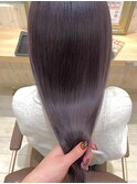 うる艶♪ラベンダーグレージュ×髪質改善トリートメント