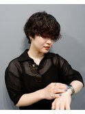 2wayマッシュショートパーマ