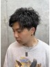 メンズカット+シャドウパーマ+パーマ専用トリートメント付