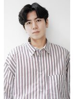 ゼンコー アオヤマ(ZENKO Aoyama)&nbsp;メンズカット波巻きパーマツイスパシャドウフェザー