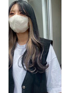 ドクターズサロン レラパール インナーカラー☆毛先カール/ハイライト/艶髪/ニュアンスカール