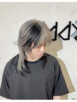 アドナインス(Add9) メンズデザインカラー　メンズウルフ