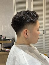 【櫻井　颯】　誰でも簡単にセットできるメンズパーマスタイル