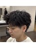 【初めての方おすすめ！泉指名メンズ限定】カット＋パーマ