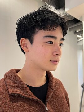 ナヌーク シブヤ(nanuk shibuya) メンズパーマ　ショートパーマ　ニュアンスパーマ　くせ毛パーマ