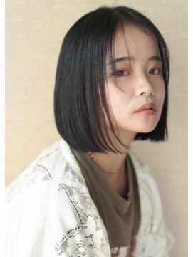 ユニクオン 金沢香林坊(UNIKUON) 髪質改善 艶髪 切りっぱなしボブ BOB 前髪カット 小顔 石川 金沢