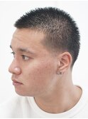 メンズカットバーバースタイルバズN2