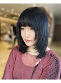レイヤー/髪質改善縮毛矯正/髪質改善/韓国風/韓国ヘア