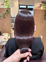 エル バイ ファースト(L by first)&nbsp;【L by first】髪質改善【輝髪】×ボルドーレッド