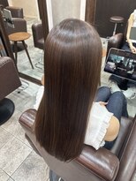 シアー 福岡天神店(SHEER.) 髪質改善カラー×ベージュブラウン【天神,福岡天神美容室】