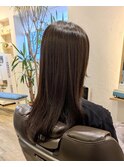 【湿気対策】もやつき解消！手触り柔らか自然なサラツヤ縮毛矯正