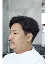 バーバー ショップ ネオ(BARBER SHOP NEO)&nbsp;フェザーパーマ×ツーブロック[宇都宮/バーバー/メンズカット]