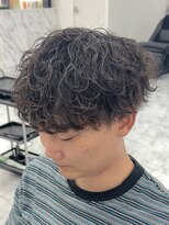 シーン(scene)&nbsp;波巻きパーマ×スパイラルパーマ×マッシュ【広島】