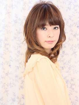 アマンヘアーサウス 吉祥寺南口店(Aman hair-s) 見返りゆるミディー【Aman hair 吉祥寺】