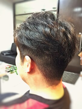 キャン 温品店(CAN) 【CAN】ビジネスシーンでもOK!ベリーショートツーブロック