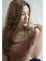 ミエル ヘア 新宿(miel hair)&nbsp;【mielhair新宿】３Dハイライト☆無造作ウェーブ♪