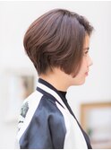 前下がりショートボブ　[新宿]